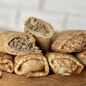 Блинчики с куриной грудкой (уп. 4шт), 320гр